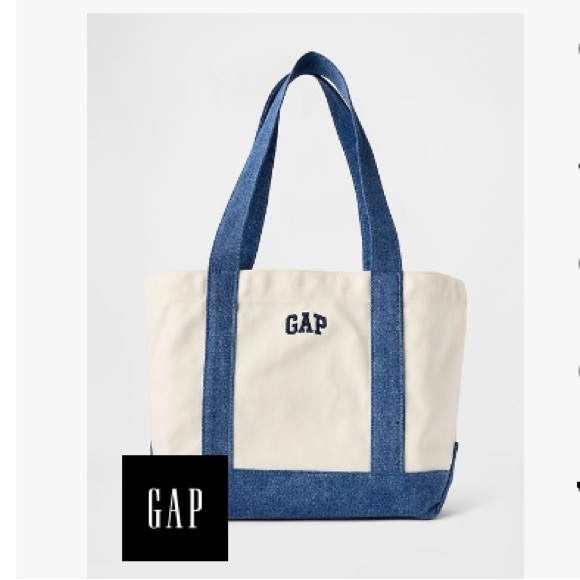 GAP Logo Mini Tote Bag - Picture 1 of 10